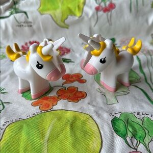 Fun Set of 2 Unicorn Bag clips
